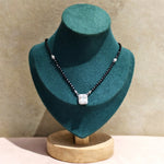 Moonlight Charm Silver Mangalsutra