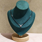 Radiant Circle Silver Mangalsutra