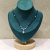 Elegant Leaf Silver Mangalsutra