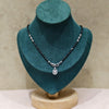 Infinity Diamond Silver Mangalsutra