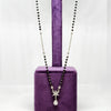 Divine Lotus Silver Mangalsutra