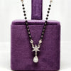 Divine Lotus Silver Mangalsutra