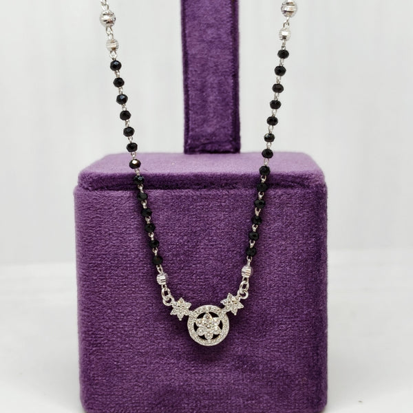 Celestial Shine Silver Mangalsutra