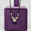Radiant Circle Silver Mangalsutra