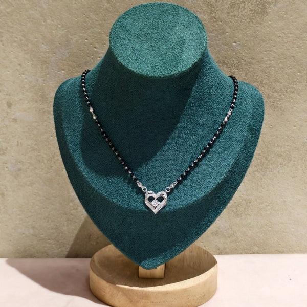 Eternal Heart Sterling Silver Mangalsutra