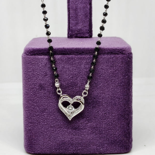Eternal Heart Sterling Silver Mangalsutra