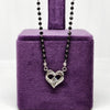 Heart of Forever Silver Mangalsutra