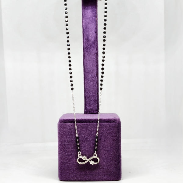 Infinity Bliss Sterling Silver Mangalsutra