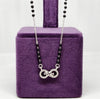 Infinity Circle Silver Mangalsutra