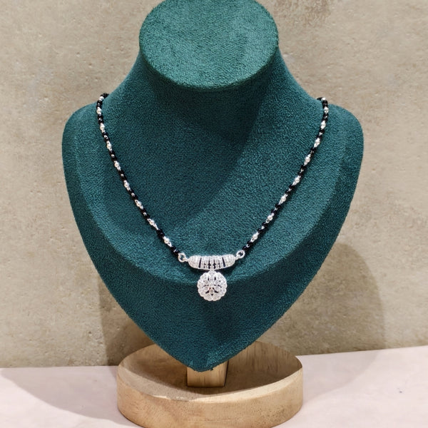 Halo Grace Sterling Silver Mangalsutra