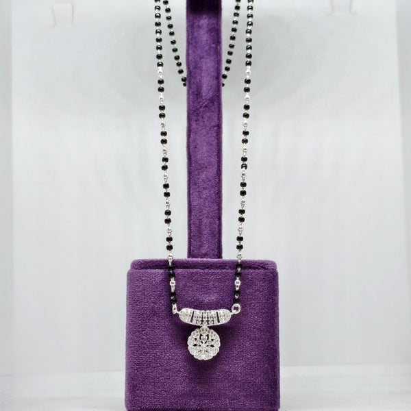 Halo Grace Sterling Silver Mangalsutra