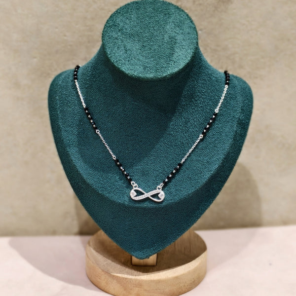 Infinity Bliss Sterling Silver Mangalsutra