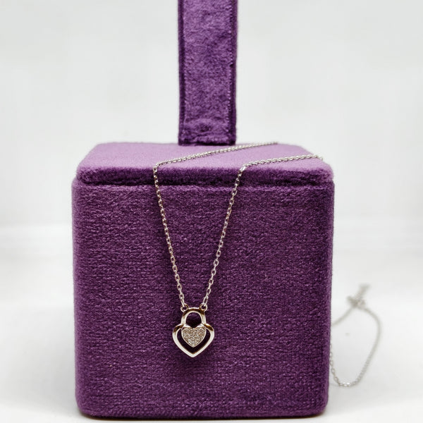 Eternal Silver Heart Antique Jewellery