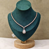 Rosé Elegance Necklace Silver Antique Jewellery