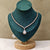 Rosé Elegance Necklace Silver Antique Jewellery