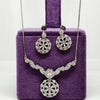 Imperial Silver Set Antique Necklace