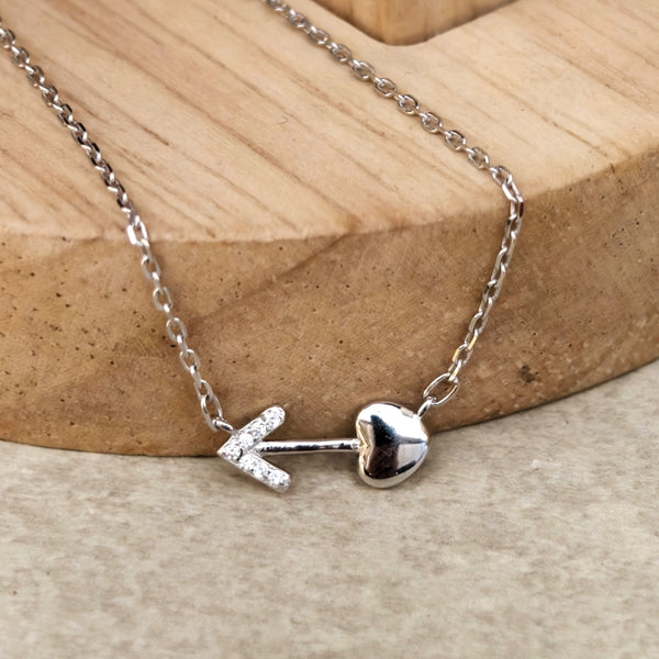 Eternal Silver Heart Antique Jewellery