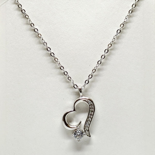 Eternal Silver Heart Antique Jewellery