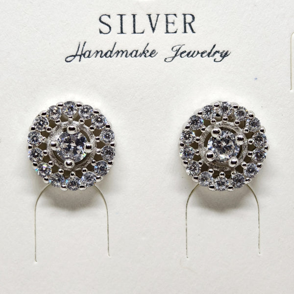 Silver Royale Earring Pendant Set