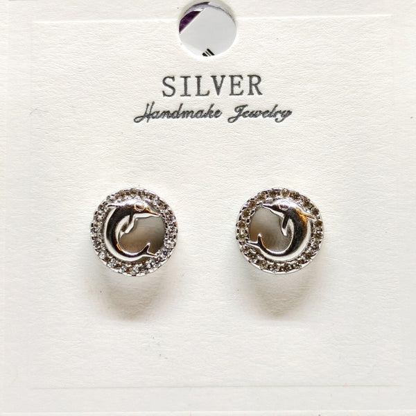 Silver Aura Silver Earrings