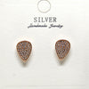 Classic Pearl Drop Silver Earrings
