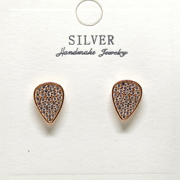 Classic Pearl Drop Silver Earrings