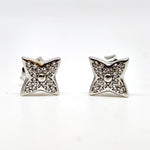 Starry Glow Silver Earrings