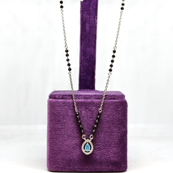 Divine Elegance Silver Mangalsutra
