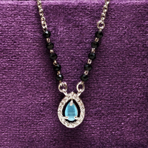Divine Elegance Silver Mangalsutra
