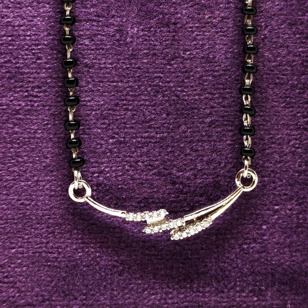 Aarohi Sterling Silver Mangalsutra