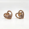 Stella Rosé Dazzle Silver Earrings