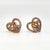 Stella Rosé Dazzle Silver Earrings