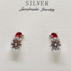 Oria Shine Drops Silver Earrings
