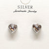 Serene Drop Silver Earrings