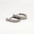 Velora Basket Luxe Silver Earrings