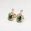 Aura Rosé Bliss Silver Earrings