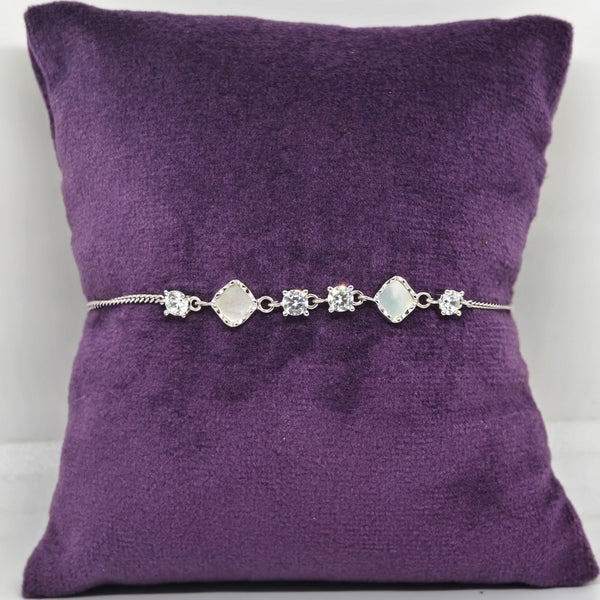 Elegant Chain Silver Bracelet