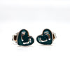 Silver Heart Love Earrings