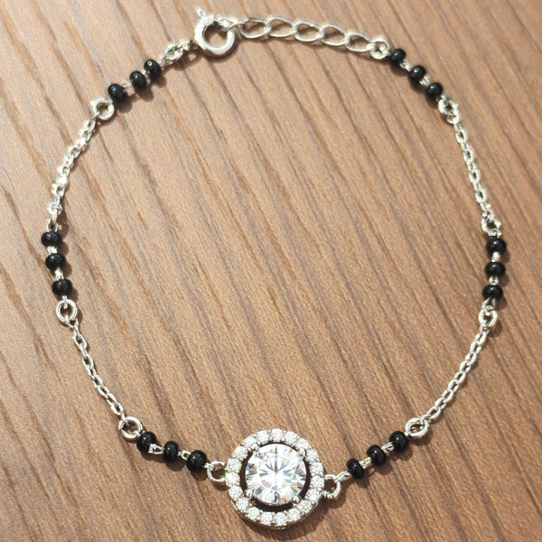Diamond Touch Silver Bracelet