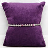 Dainty Beaded Sterling Silver Bracelet