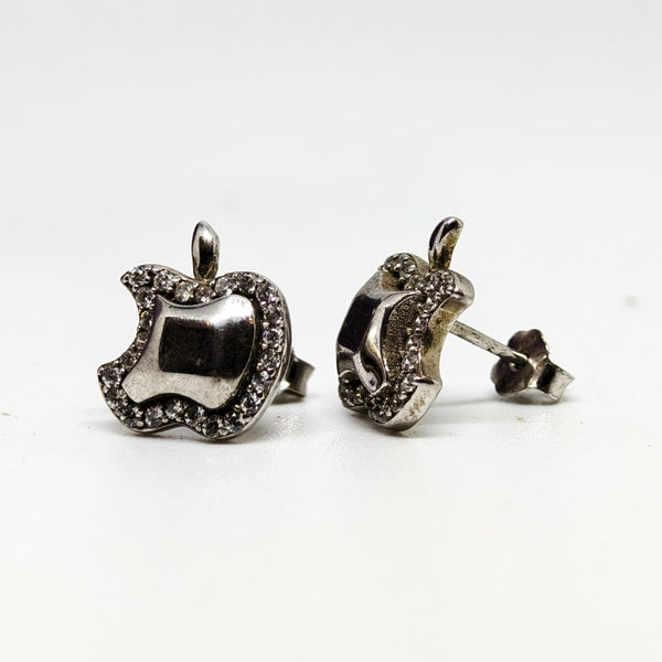 Elegant Pearl Drop Sterling Silver Earrings