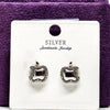 Elegant Pearl Drop Sterling Silver Earrings