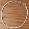 Timeless Elegance Link Silver Bracelet