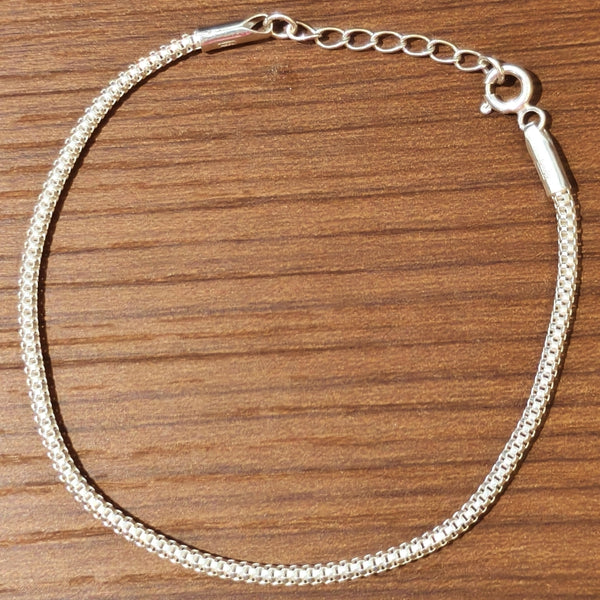 Timeless Elegance Link Silver Bracelet