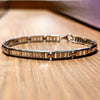Modern Minimalist Bar Silver Bracelet