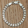 Elegant Serpent Silver Bracelet