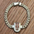 Mahadev Trishul Silver Bracelet