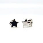 Sparkling Zircon Sterling Silver Earrings