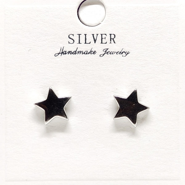 Sparkling Zircon Sterling Silver Earrings