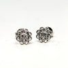 Minimalist Round Sterling Silver Studs